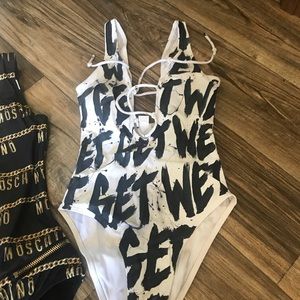 One piece swimming suit from for Patricia field’s